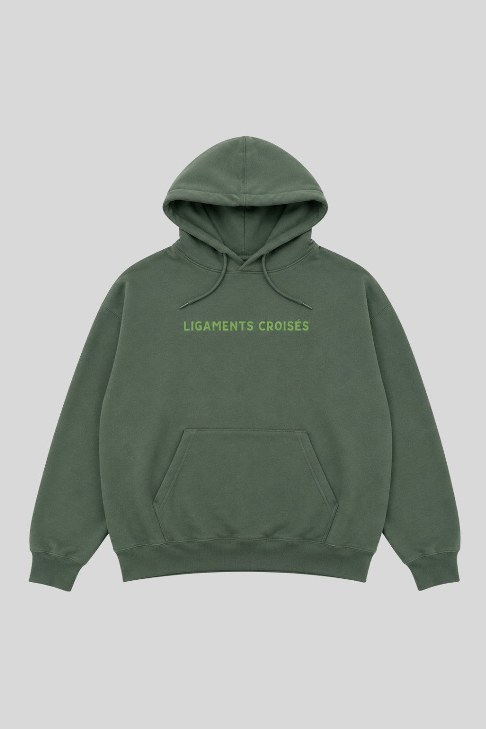 Sweat Néon Hiver Vert