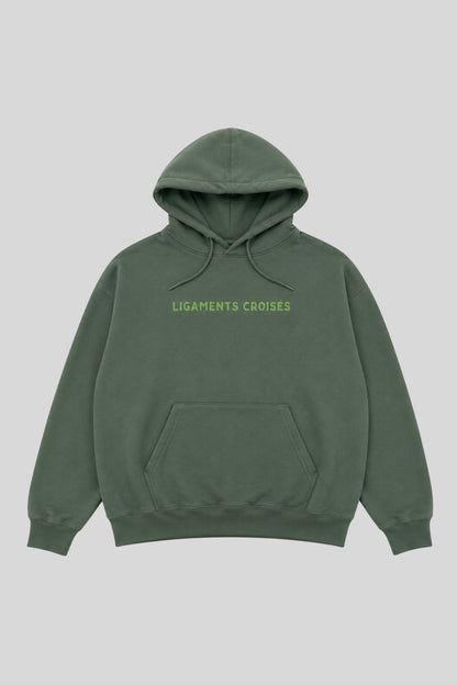Sweat Néon Hiver Vert