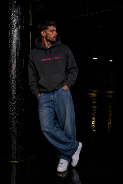 Sweat Néon Hiver Noir