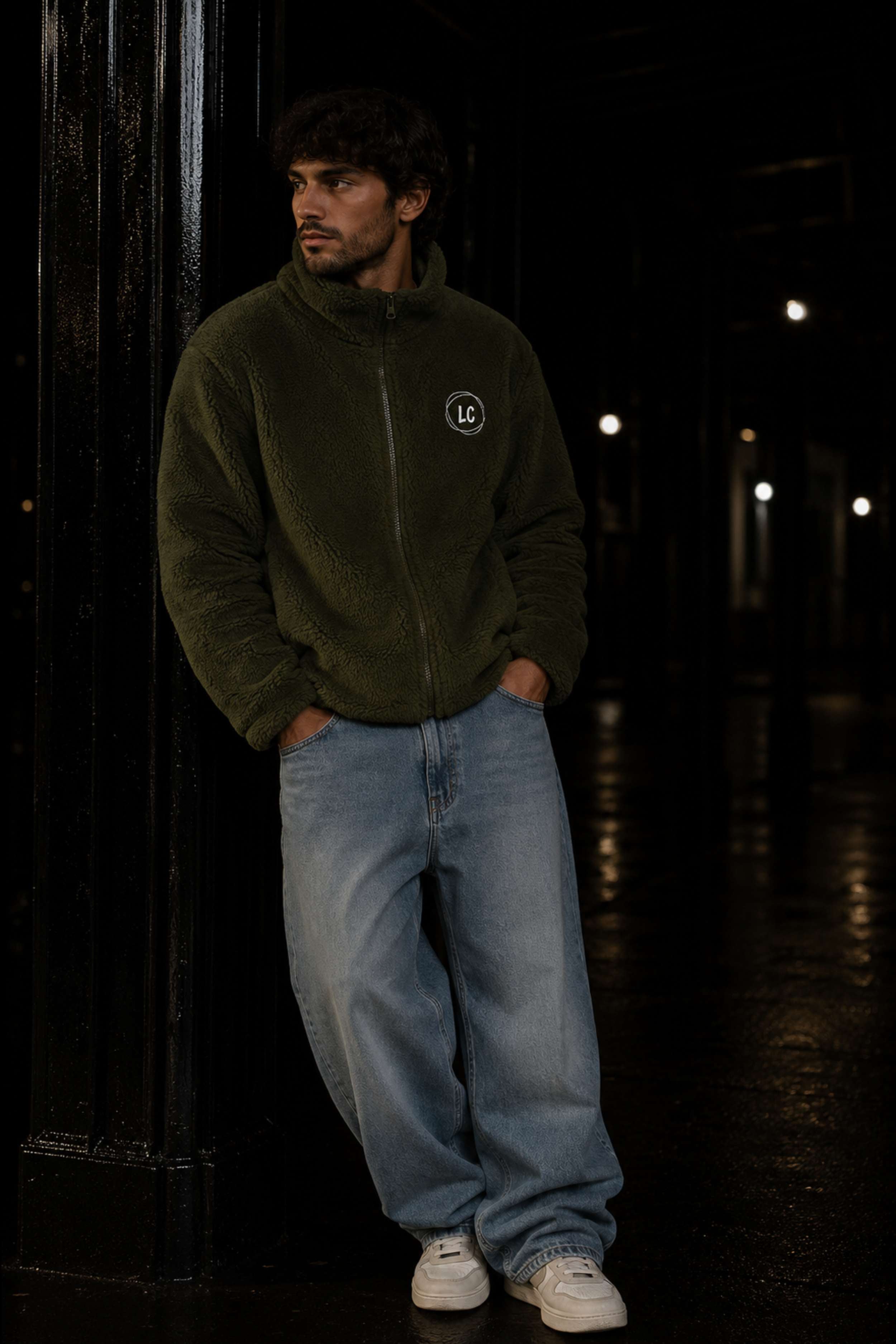 Polaire Sherpa Doublé Broderie LC