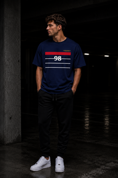 T-shirt 98 LC x Kulte Bleu Marine