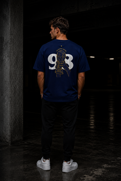 T-shirt 98 LC x Kulte Bleu Marine