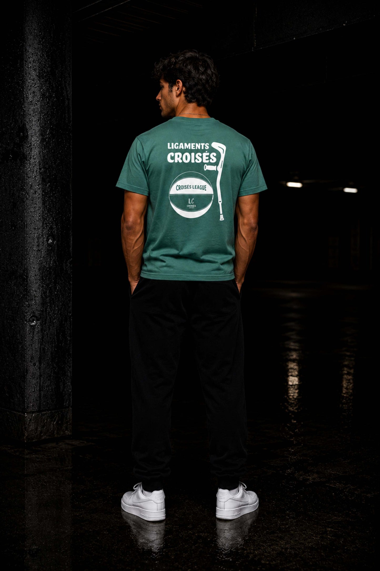 T-shirt Croisés League Basket