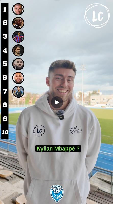 Ton Top 10 Foot ! Avec Guillaume Dru du RF42
