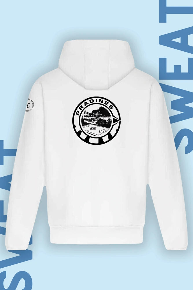 OER Sweat à capuche Blanc