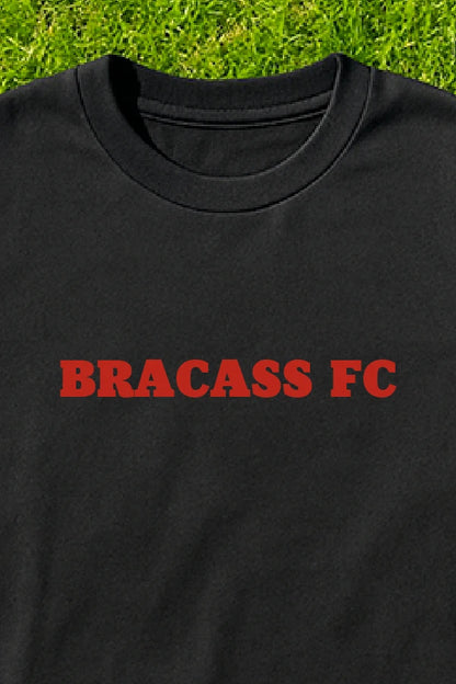 T-shirt Bracass-FC Le Classic Noir rouge