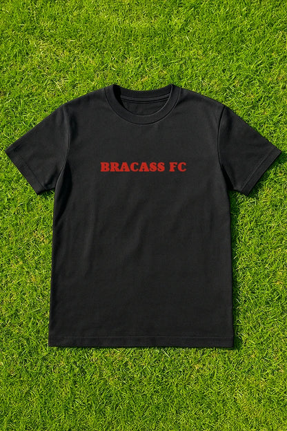 T-shirt Bracass-FC Le Classic Noir rouge