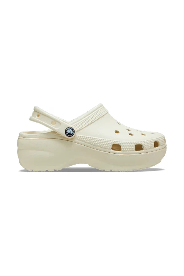 Classic Platform Clog Women Bone