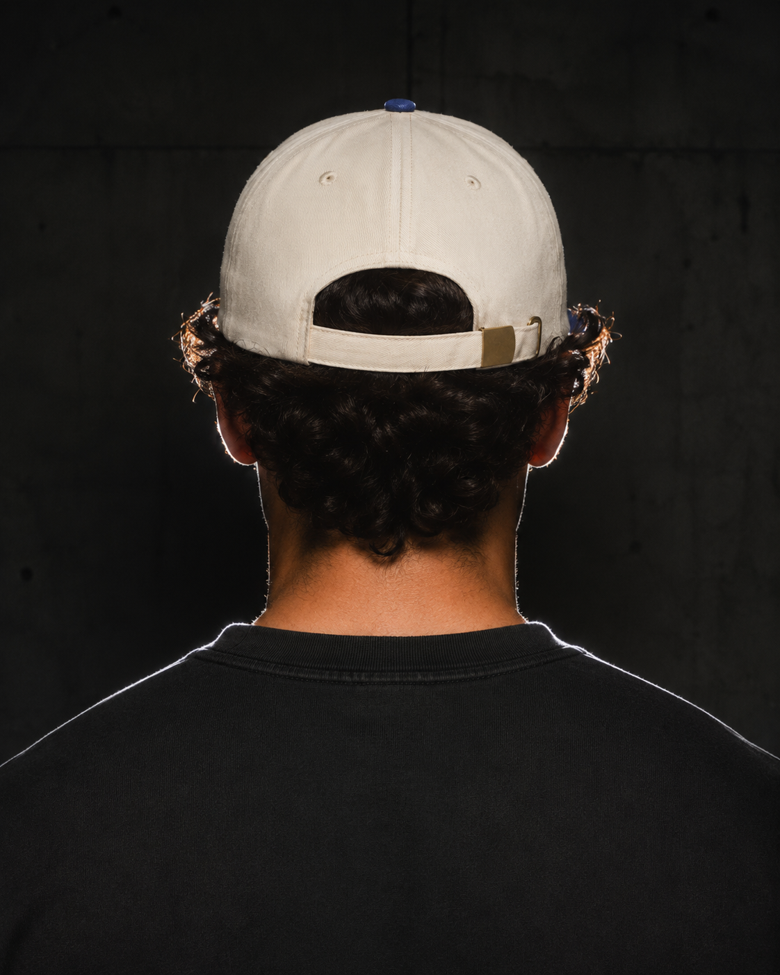 Casquette - Ecru Jean Vintage - Dos