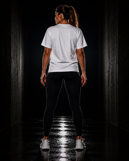 Legging flex - Noir - Mannequin dos (T-shirt)