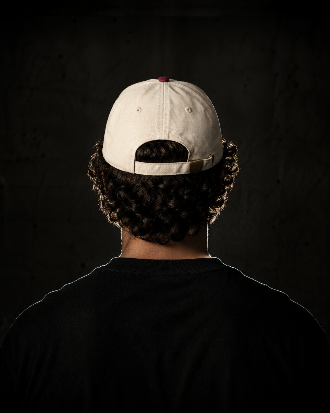 Casquette - Ecru Rouge - Dos