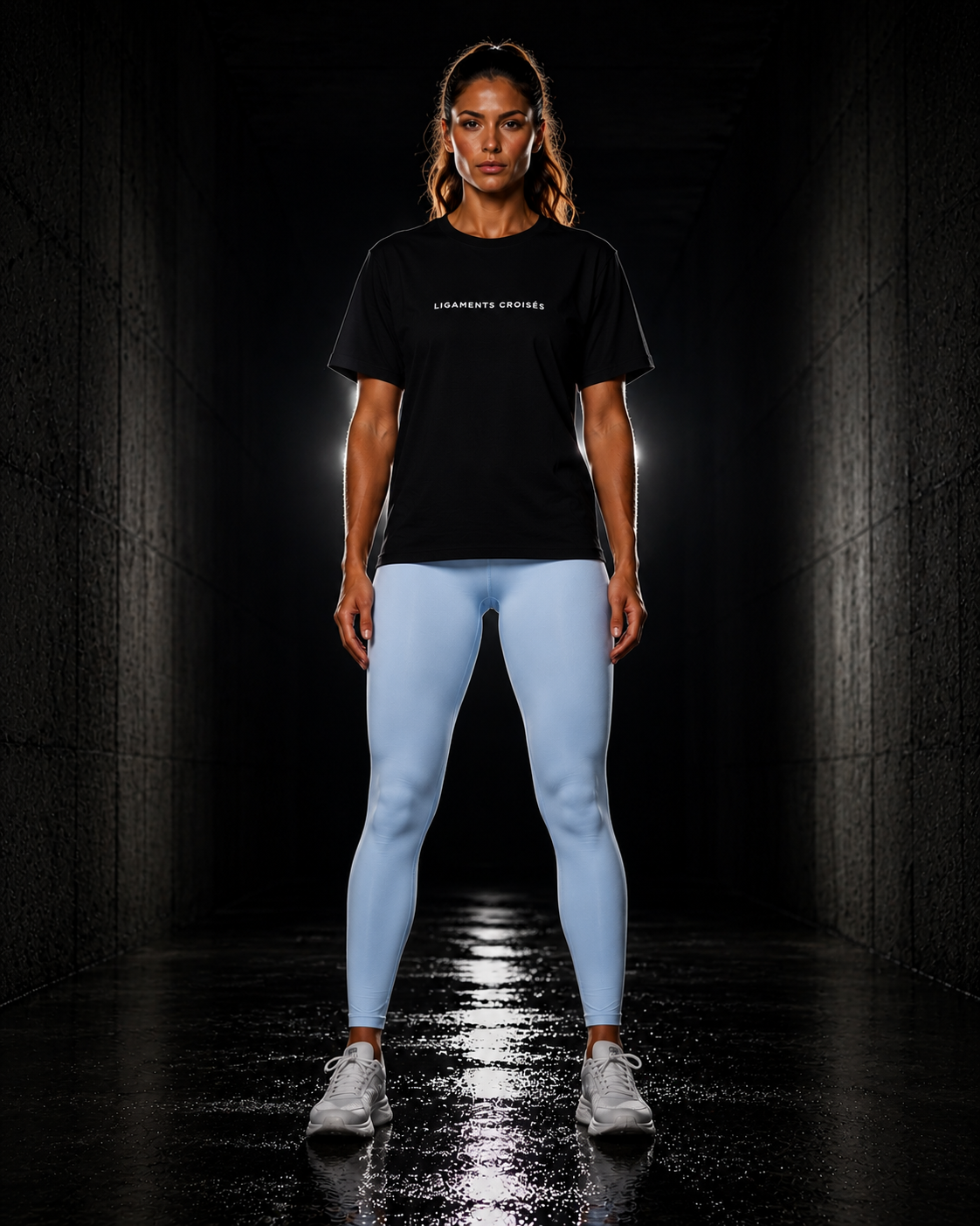 Legging flex - Bleu Ciel - Mannequin face (T-shirt)