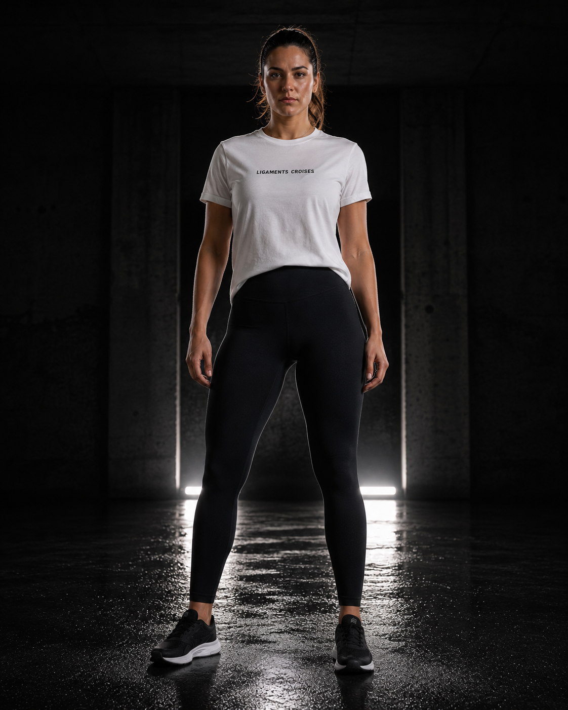 Legging scrunch - Mannequin face (T-shirt)