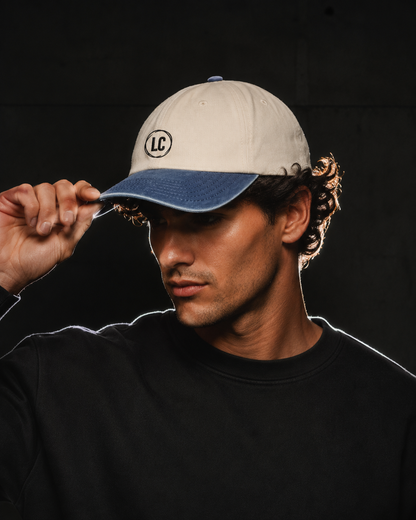 Casquette - Ecru Jean Vintage - Profil