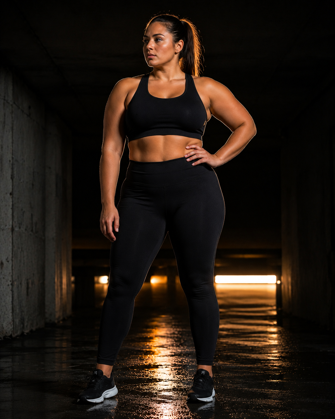 Legging flex - Noir - Morphologie