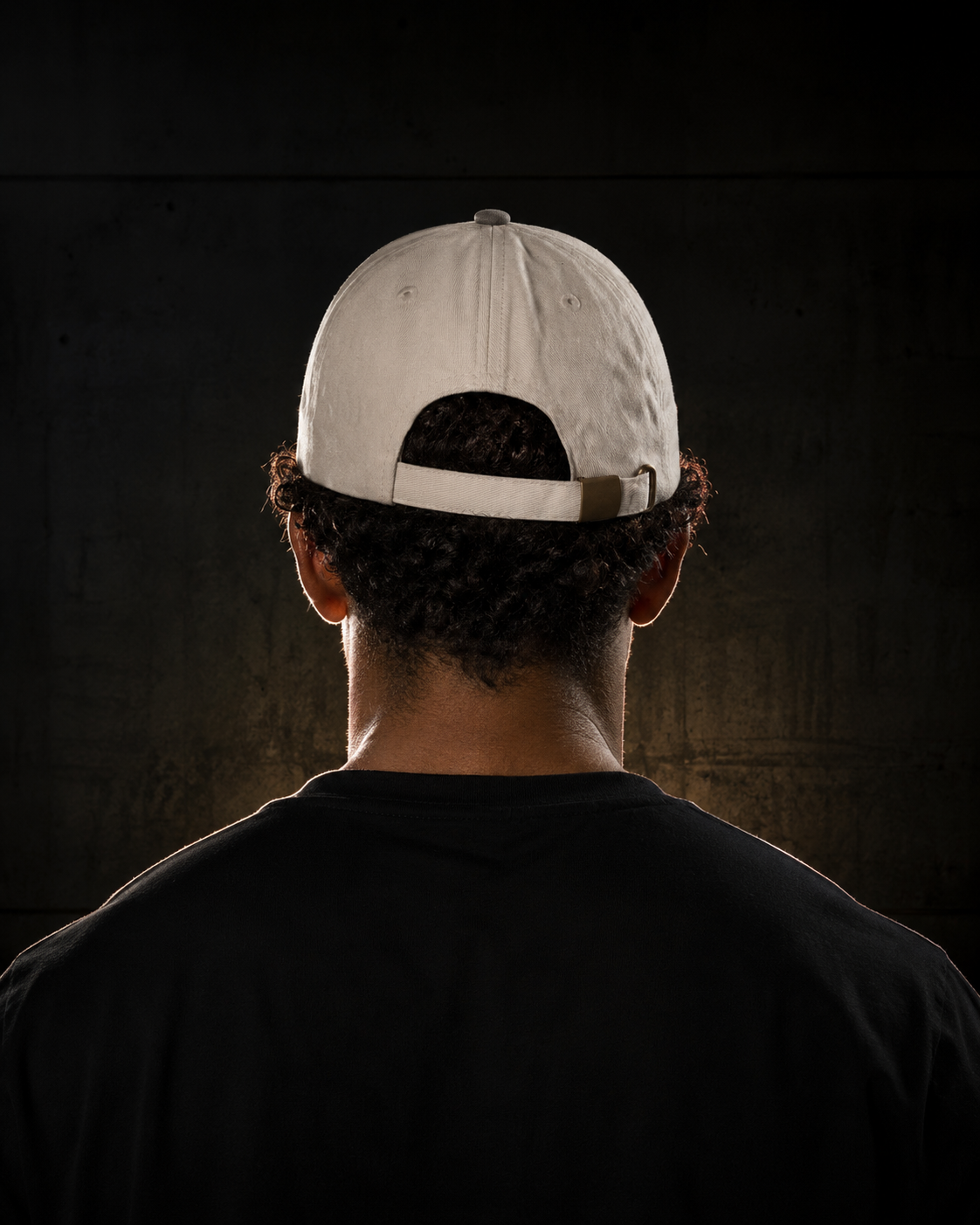 Casquette - Ecru Marron - Dos