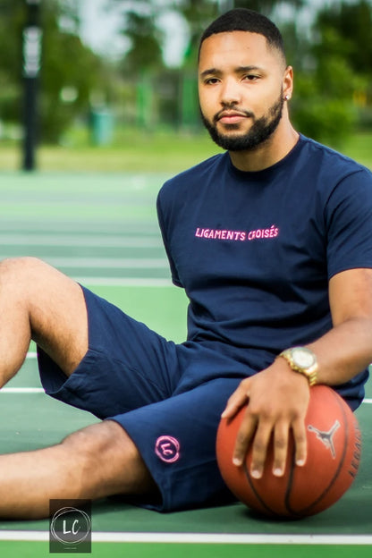 Short Neon Bleu Marine