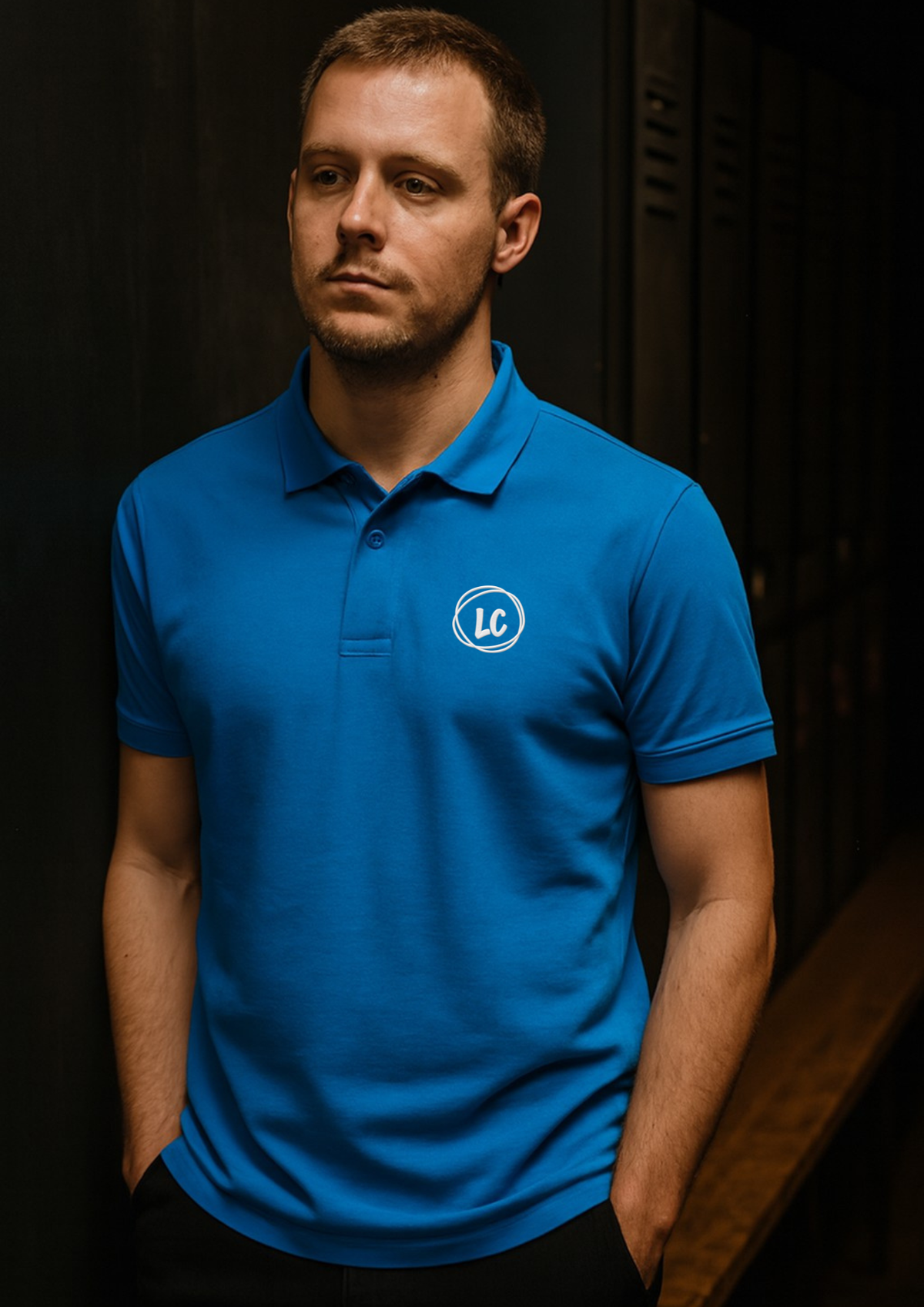 Polo Classique LC Bleu Lac