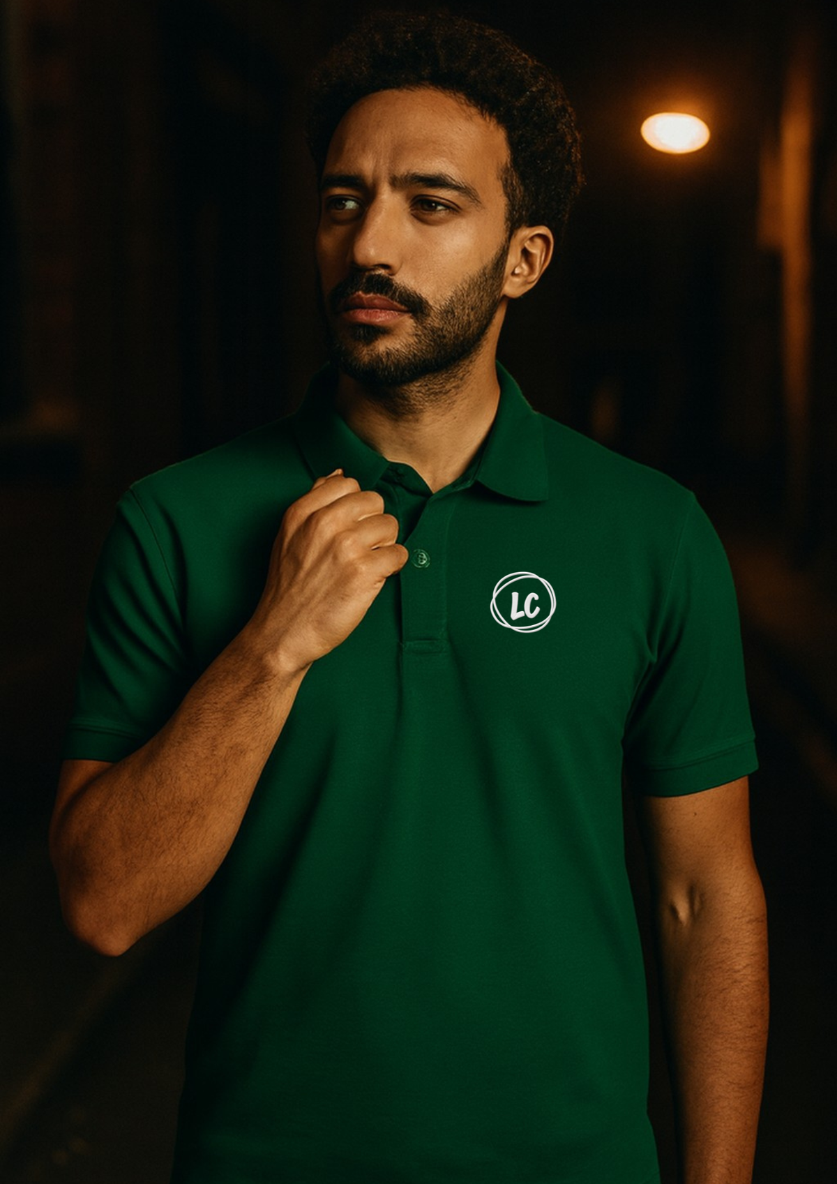 Polo Classique LC Vert Lierre
