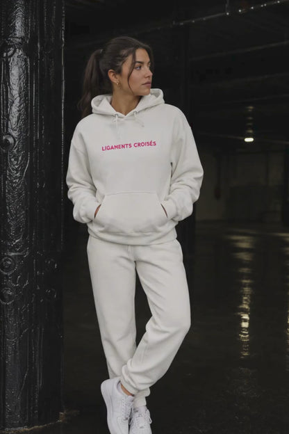 Sweat Néon Hiver Blanc