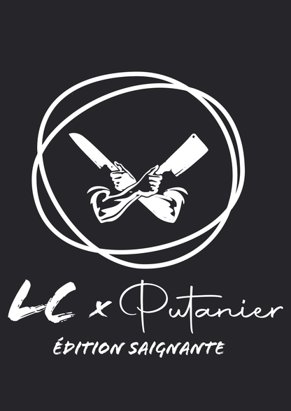Hoodie LC x Putanier Édition Saignante