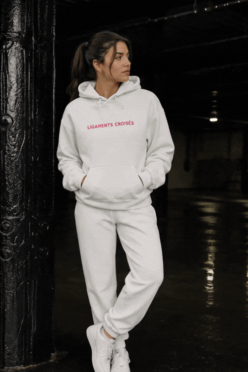 Sweat Néon Hiver Blanc